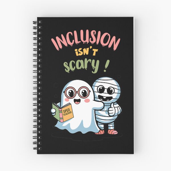 Item preview,  inclusion isnt scary sped teacher ghost mummy designed and sold by ArtFeverShop.