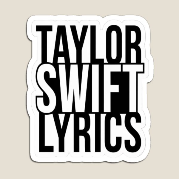 Item preview, Iconic Taylor Swift Lyrics Art: A Must-Have for Swifties designed and sold by ColorsSoul ⭐️⭐️⭐️⭐️⭐️.
