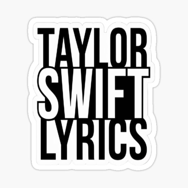 Item preview, Iconic Taylor Swift Lyrics Art: A Must-Have for Swifties designed and sold by ColorsSoul ⭐️⭐️⭐️⭐️⭐️.