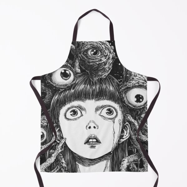 Item preview, Eyes That Mourn – black and white horror manga anime girl designed and sold by ForsakenFrames.