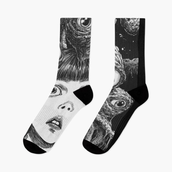 Item preview, Eyes That Mourn – black and white horror manga anime girl designed and sold by ForsakenFrames.