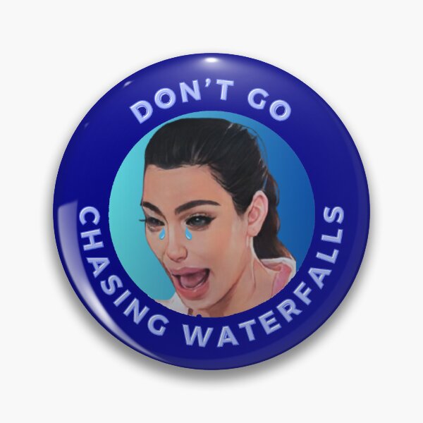 Item preview, Chasing Waterfalls - Unique and Original Design designed and sold by BSDesignOnline.
