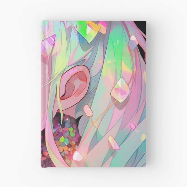 Item preview, Cute Crystal Pastel Pink Anime Girl designed and sold by bubblegoth.