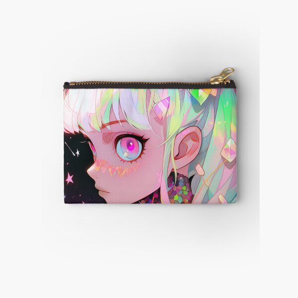 Item preview, Cute Crystal Pastel Pink Anime Girl designed and sold by bubblegoth.