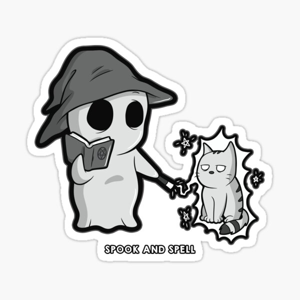 Item preview, Spook and Spell (Lil Ghoulie) designed and sold by JoeyDraperArt.