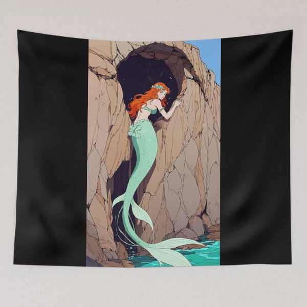 Item preview, Sirenasworld-La Sirena-in a black hole with background two designed and sold by SirenasWorld.