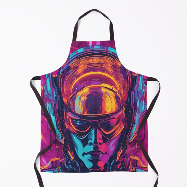 Item preview, Neon-Glowing Cyberpunk Angel T-Shirt - Futuristic Hip God with Electric Halo Art D76 designed and sold by pixelandcrafted.