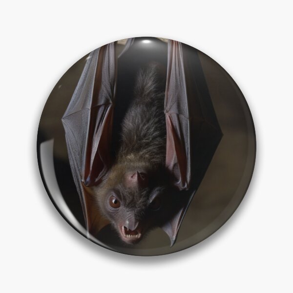 Item preview, Scary Bat Hanging Upside Down in a Cave designed and sold by pmah26.
