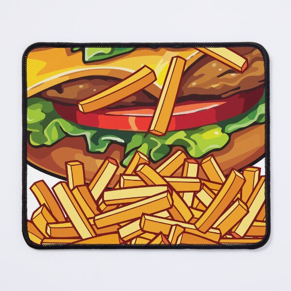Item preview, Fries and Burgers Go Together Perfectly designed and sold by yuki-hana.