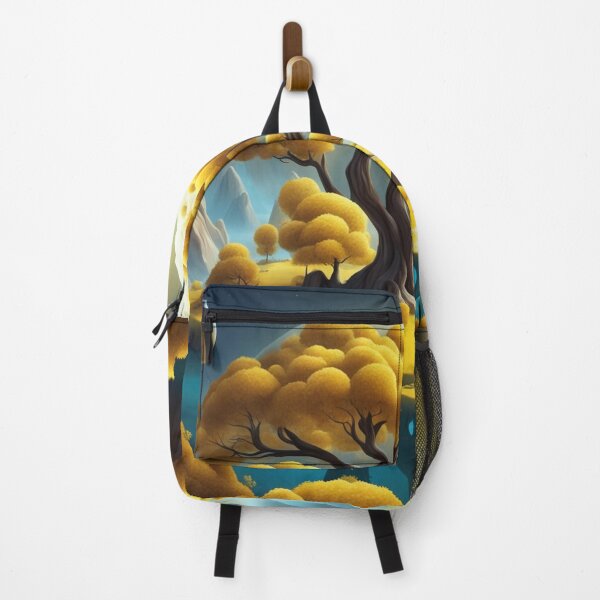 Item preview, Cheese Planet Fantasy Landscape with Yellow Trees designed and sold by hjian8219.
