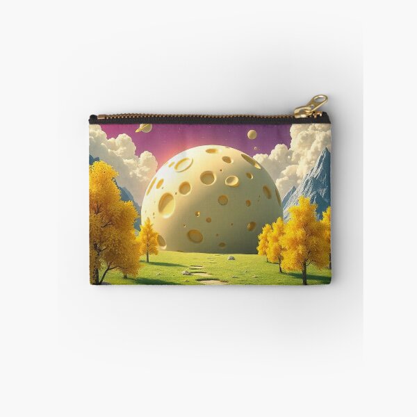 Item preview, Cheese Planet Fantasy Landscape with Yellow Trees designed and sold by hjian8219.