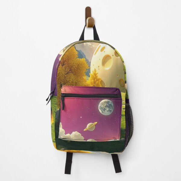 Item preview, Cheese Planet Fantasy Landscape with Yellow Trees designed and sold by hjian8219.
