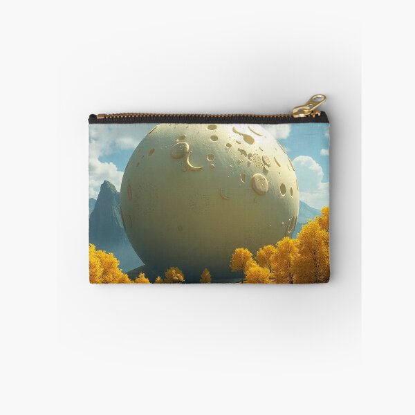 Item preview, Cheese Planet Fantasy Landscape with Yellow Trees designed and sold by hjian8219.