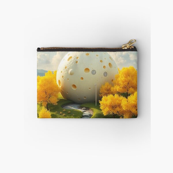 Item preview, Cheese Planet Fantasy Landscape with Yellow Trees designed and sold by hjian8219.