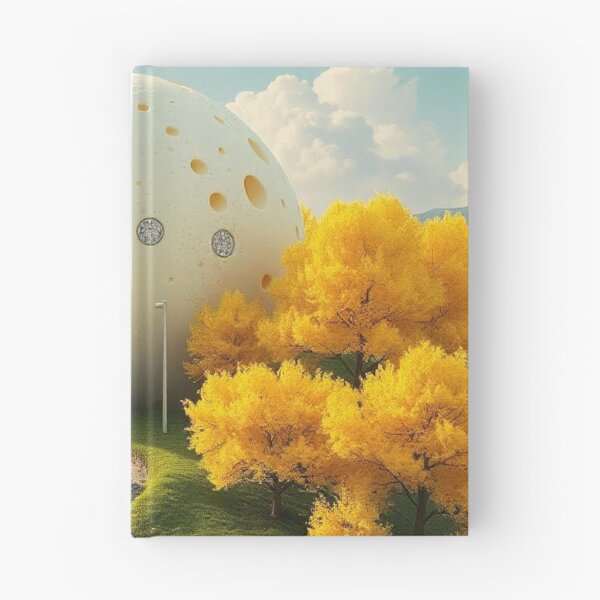 Item preview, Cheese Planet Fantasy Landscape with Yellow Trees designed and sold by hjian8219.