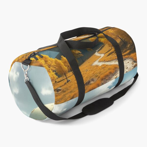 Item preview, Cheese Planet Fantasy Landscape with Yellow Trees designed and sold by hjian8219.