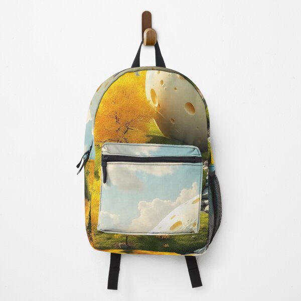 Item preview, Cheese Planet Fantasy Landscape with Yellow Trees designed and sold by hjian8219.