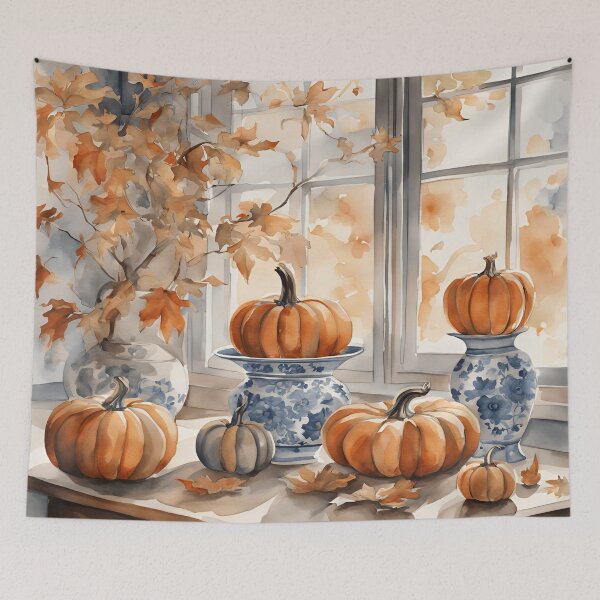 Item preview, Quiet Chinoiserie Autumn Afternoon designed and sold by TheChinoiserie.
