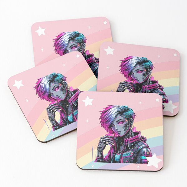 Item preview, "Cyberpunk Dreamscape: Neon Fusion" designed and sold by Fantasy7x.