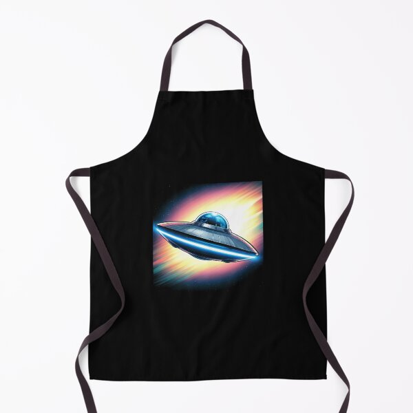 Item preview, Metallic UFO designed and sold by AICreativeArts.