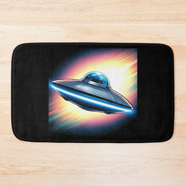 Item preview, Metallic UFO designed and sold by AICreativeArts.