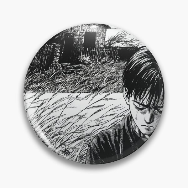 Item preview, Feeling the Echoes – black and white melancholic manga anime boy designed and sold by ForsakenFrames.
