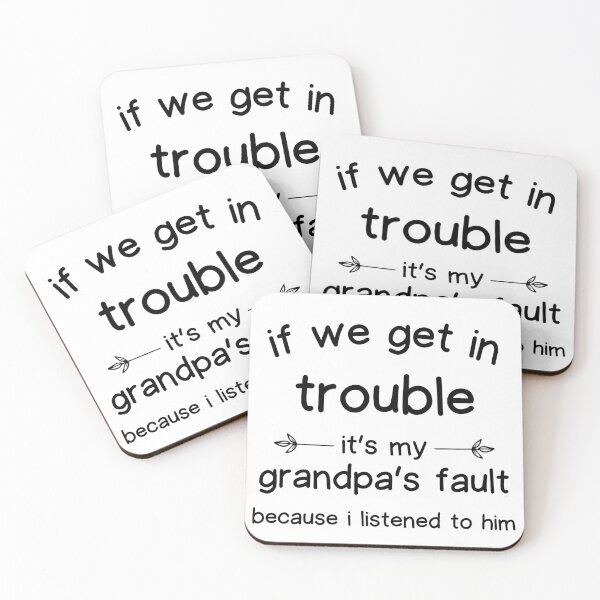 Item preview, Grandpa Funny Baby Saying designed and sold by CuteLovelyDesigns.