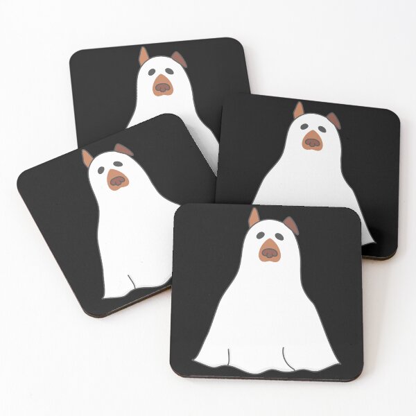 Item preview, halloween ghost dog creepy cute designed and sold by Gossip Rag.