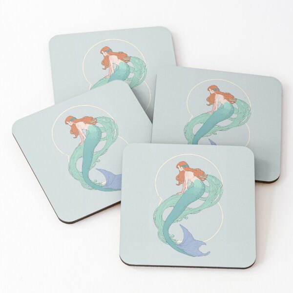 Item preview, La Sirena-in a black hole with background three from sirenasworld designed and sold by SirenasWorld.