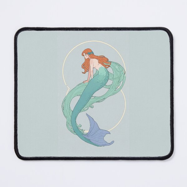 Item preview, La Sirena-in a black hole with background three from sirenasworld designed and sold by SirenasWorld.