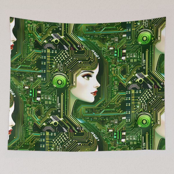 Item preview, Anime Scifi girl designed and sold by Capacitor-Ant.