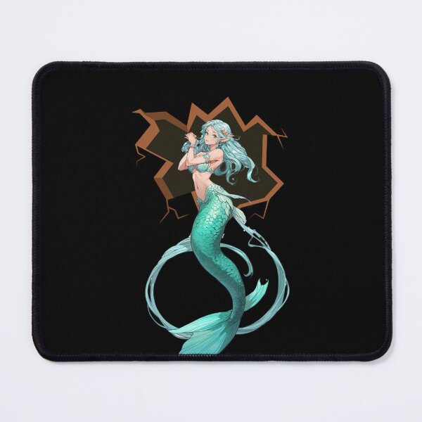 Item preview, -La Sirena-in a black hole three and fun-elf mermaid designed and sold by SirenasWorld.