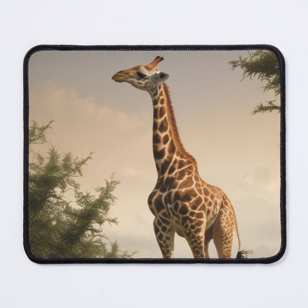 Item preview, Giraffe Standing Tall in the Jungle designed and sold by pmah26.