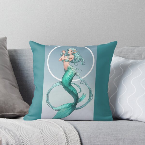 Item preview, La Sirena-in a black hole with background fun elf mermaid designed and sold by SirenasWorld.