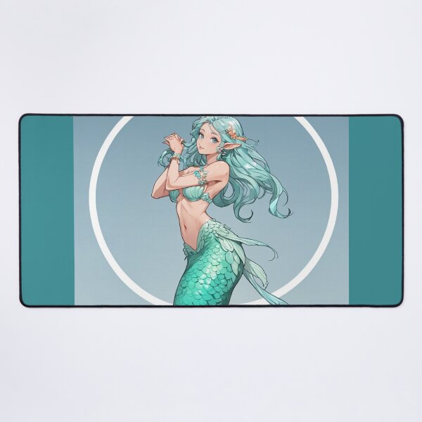 Item preview, La Sirena-in a black hole with background fun elf mermaid designed and sold by SirenasWorld.