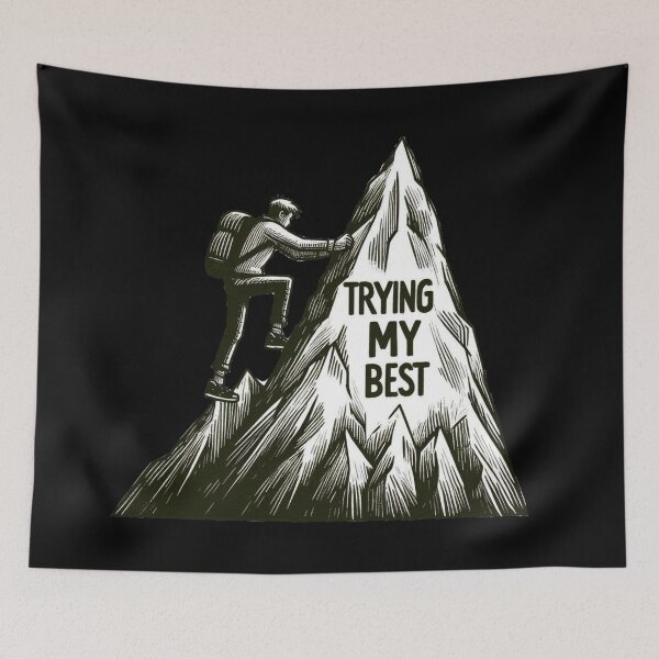 Item preview, Trying My Best designed and sold by Myra365Art.