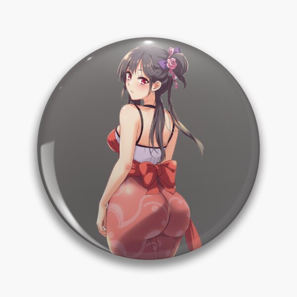 Item preview, Dat Ass Anime Chick Red Bow designed and sold by KnottyToons.