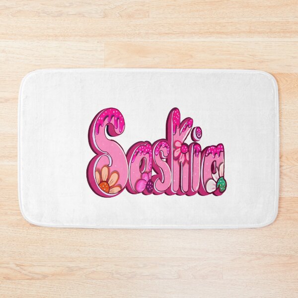Item preview, Saskia in pink Popular Girls and womens Personalized Custom name gifts Saskia designed and sold by Artonmytee.