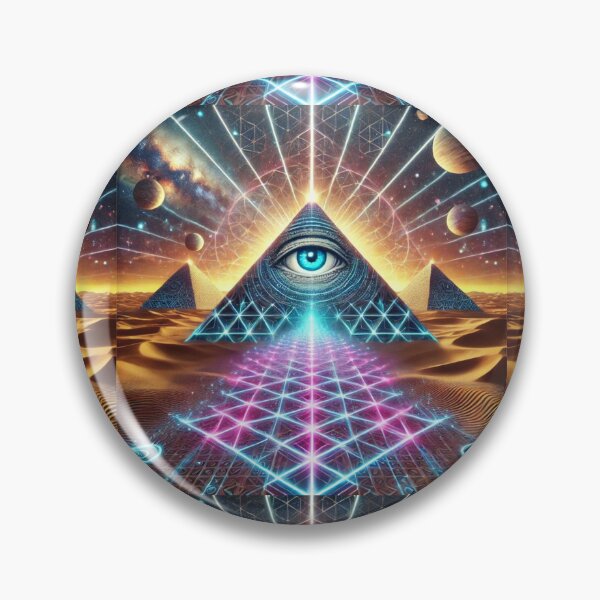 Item preview, "Illumination of the Cosmic Eye – A Journey Through Divine Geometry" designed and sold by Meta2Physical.