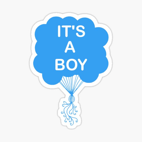 Item preview, It's A Boy Blue Balloon Celebration designed and sold by Deborah Camp.
