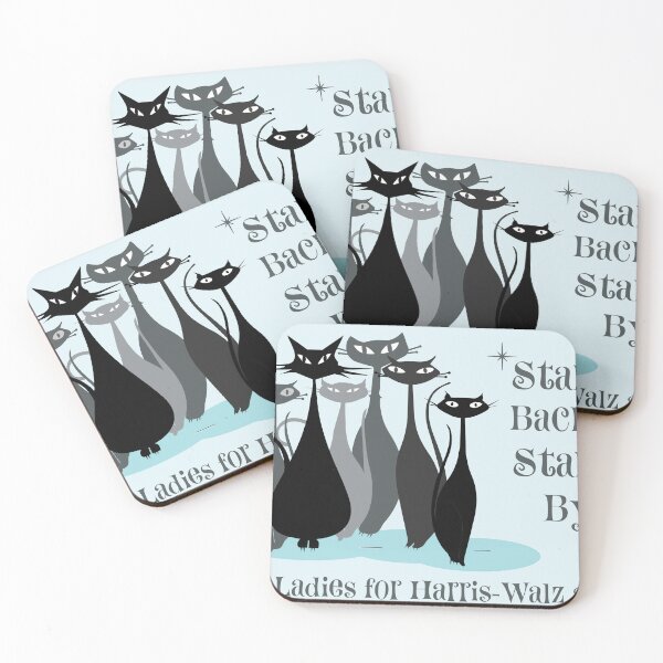 Item preview, Cat Ladies for Harrus-Walz: Stand back and stand by! designed and sold by BigBugDesigns.