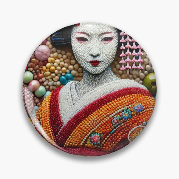 Item preview, Traditional Geisha Bead Art designed and sold by SakuraJapanArt.