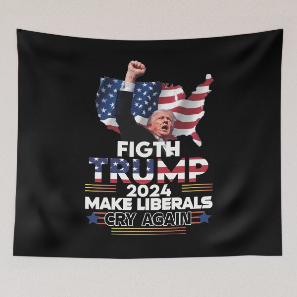 Item preview, Figth TRUMP - Make Liberals Cry Again designed and sold by Pujo Design.