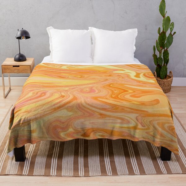 Item preview, Orange marble designed and sold by adoredigitals.