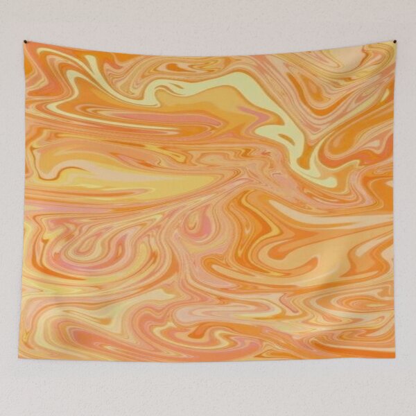 Item preview, Orange marble designed and sold by adoredigitals.