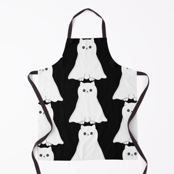 Item preview, halloween ghost cat spooky cute designed and sold by Gossip Rag.