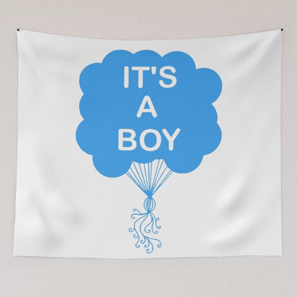 Item preview, It's A Boy Blue Balloon Celebration designed and sold by Deborah Camp.
