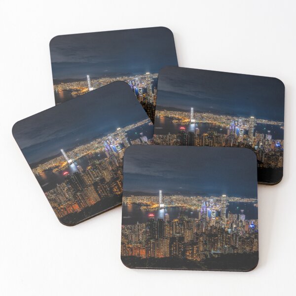 Item preview, Hong Kong Night View from Victoria Peak designed and sold by aaronchoi.
