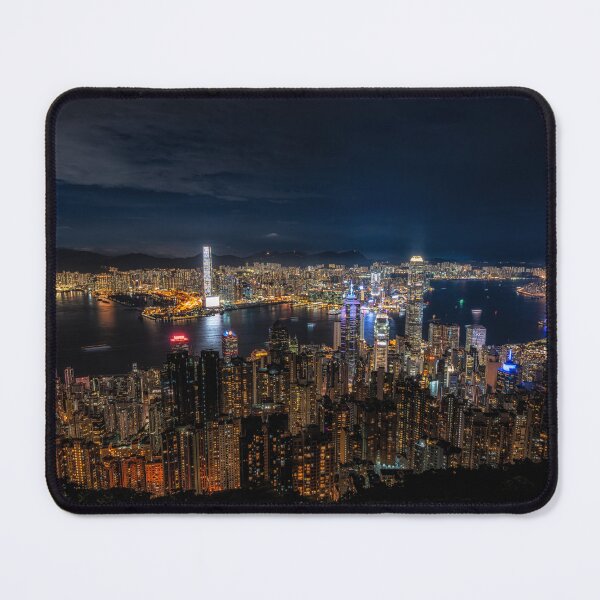 Item preview, Hong Kong Night View from Victoria Peak designed and sold by aaronchoi.