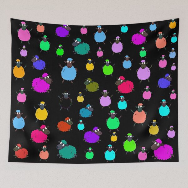 Item preview, The multi-colored sheep designed and sold by Maruly.